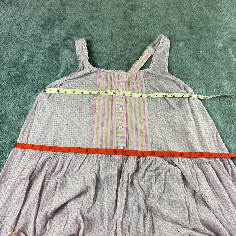 Free People Full Bloom Lilac Glow Combo Harem Jumpsuit Wide Leg Boho L NEW - Picture 5 of 10